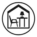 Logotyp för inredningsdesign