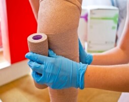 Kompressionsbehandling coban
