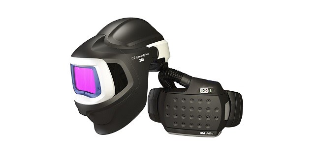3M™ Speedglas™ Svetshjälm 9100 MP XXi och 3M™ Adflo™ Fläktenhet

