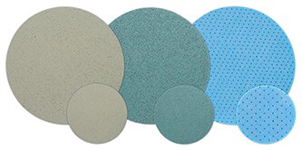 Skumrondeller som 3M™ Trizact™ sliprondeller 443SA och 3M™ Hookit™ flexibla skumsliprondeller	
