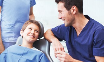 Tandläkare och patient
