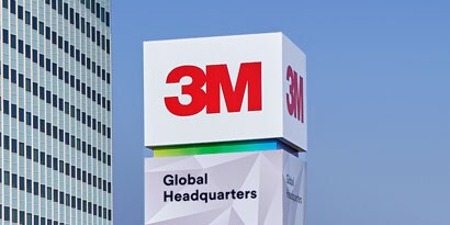 3M-Skylt vid det globala huvudkontoret

