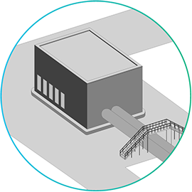 Ikon för intagsprocess steg för steg Ikon för intagsprocess steg för steg