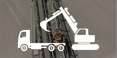 Industrikopplingar för gruvdrift
