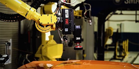 Automatiserad maskin för lackreparation
