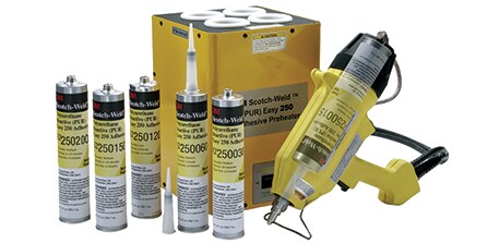3M Scotch-Weld™ Fukthärdande polyuretanlim för montering och fastsättning av lister
