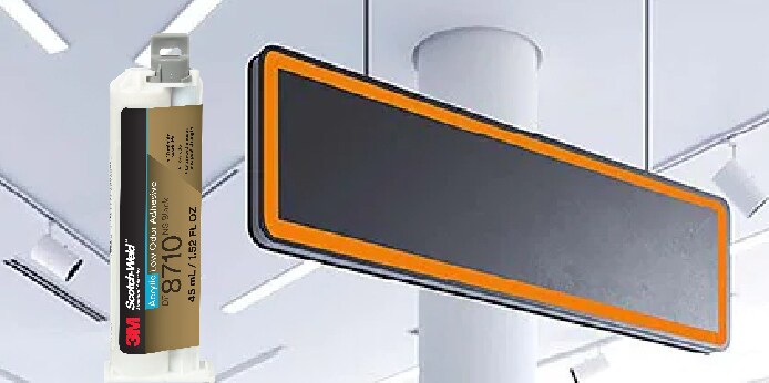 3M™ Scotch-Weld™ Svagluktande akryllim DP8710NS
