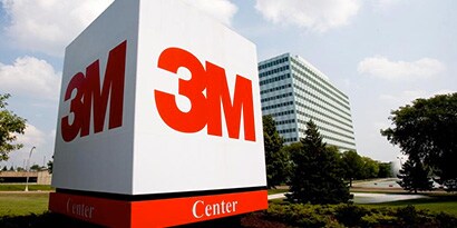 3M-skylt på campus

