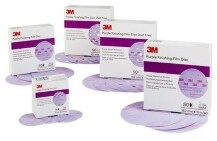 3M™ Hookit™ Purple Finishing Film sliprondell 260L, 150 mm, 15 hål, P1500, PN51154