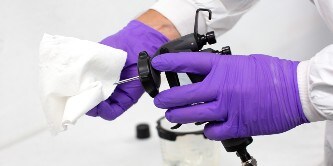 3M™ Performance Sprutpistol rengörs på sekunder och är snabbt redo för nästa jobb.	

