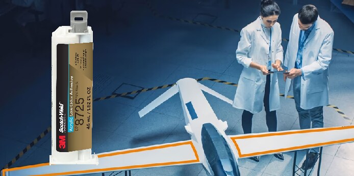 3M™ Scotch-Weld™ Svagluktande akryllim DP8725NS
