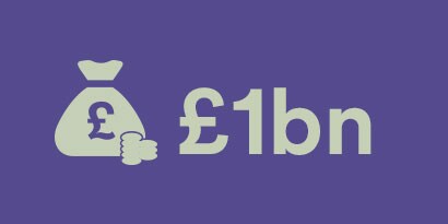 1 miljard GBP
