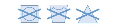 Pictogram produktskötsel