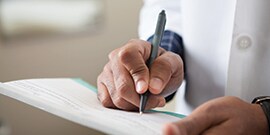 Dela med dig av din hälsobakgrund före operationen