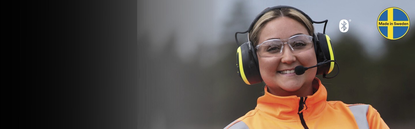 Fortsätt arbeta medan du kommunicerar 3M™ PELTOR™ WS™ ALERT™ X-headset
