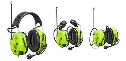 WS™ LiteCom III Hi-Viz Förprogrammerat PMR446 MHz Headset
