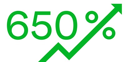 Infografik om det ökade antalet intrång hos myndigheter

