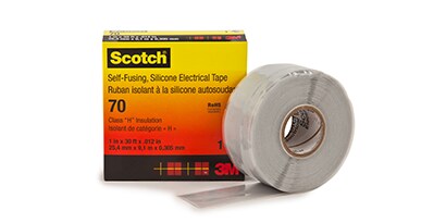 Scotch® Självvulkaniserande eltejp av silikongummi 70
