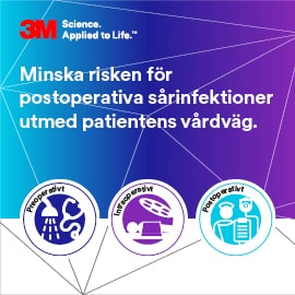 Infografik om postoperativa sårinfektioner