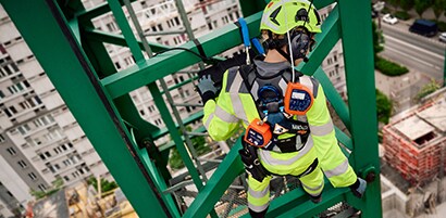 arbete på höjd
