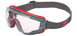 3M™ GoggleGear™ 500-serien GG501SGAF, klar Scotchgard™ Anti-fog-beläggning/reptålig lins
