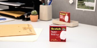 Anpassa din utrustning med Scotch® Super-Hold Tejp
