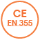 Certifikat för fallskyddsutrustning EN-355