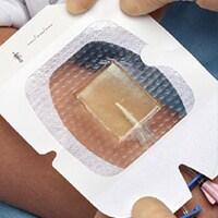3M transparent förband med CHG-geldyna

