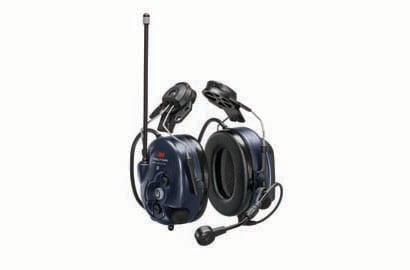 3M PELTOR WS LiteCom Plus headset MT73H7P3E4610WS6NA, med hjälmfäste