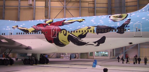 Flygplanswraps & flygplansgrafik
