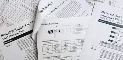 3M installationsinstruktioner och datablad
